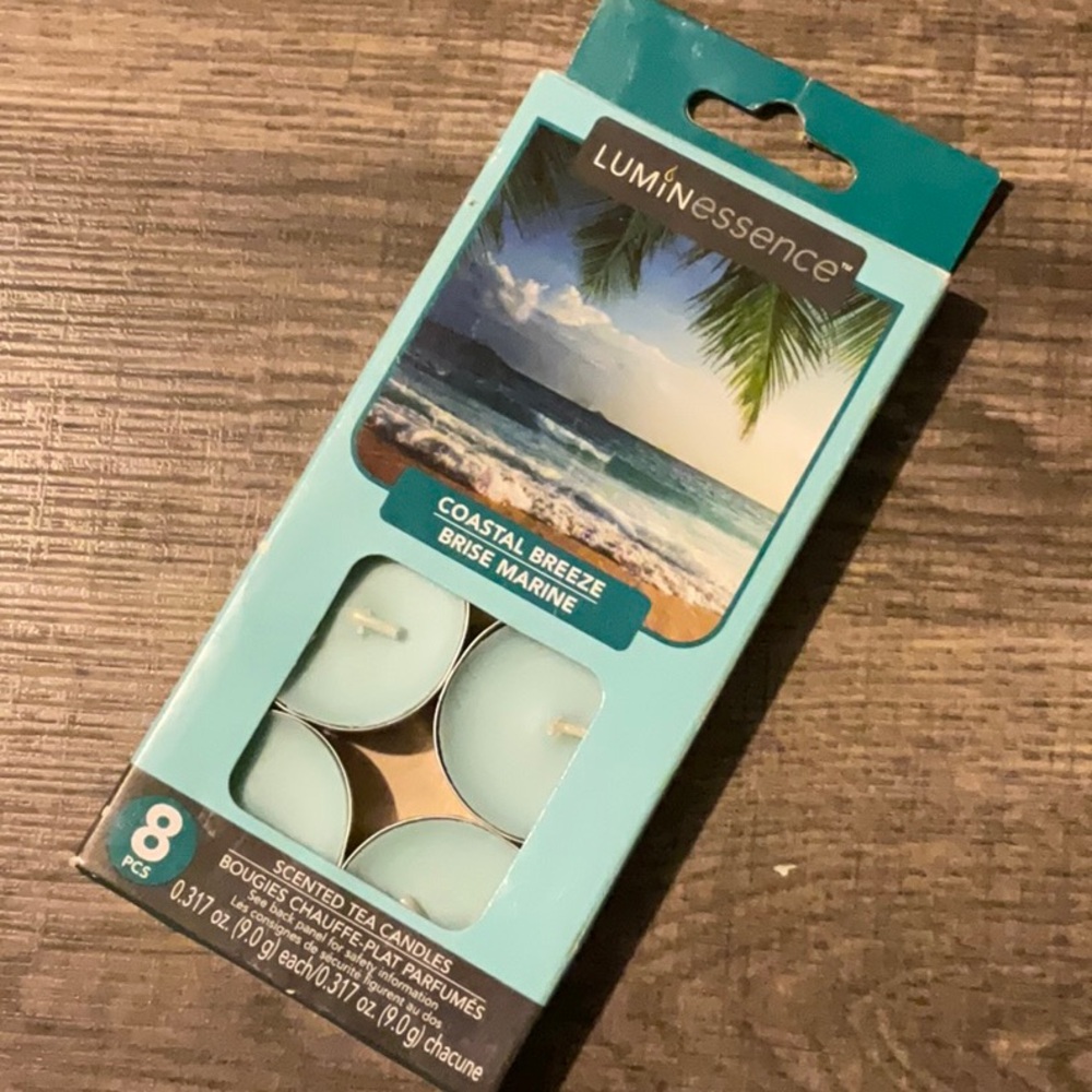 Luminescence Costal Breeze Tea Light Candles